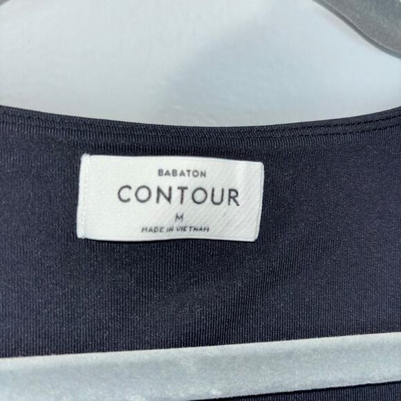 Aritzia Babaton Contour Long Sleeve Bodysuit Black Size Medium - Picture 8 of 15